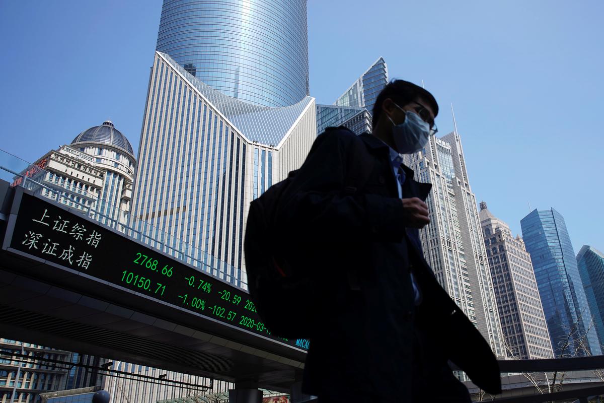 Asian shares fall on coronavirus drug, financial damage concerns