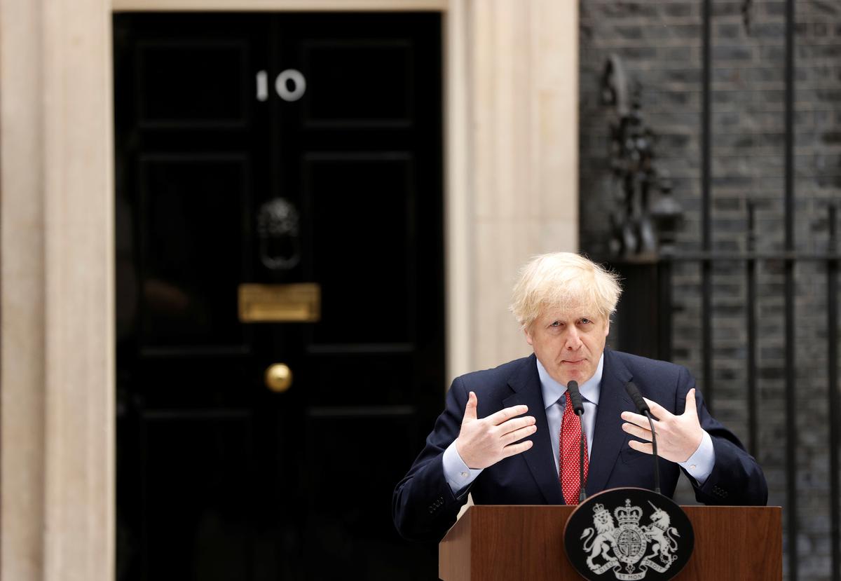 Healthy again, British PM says too risky to relax lockdown yet