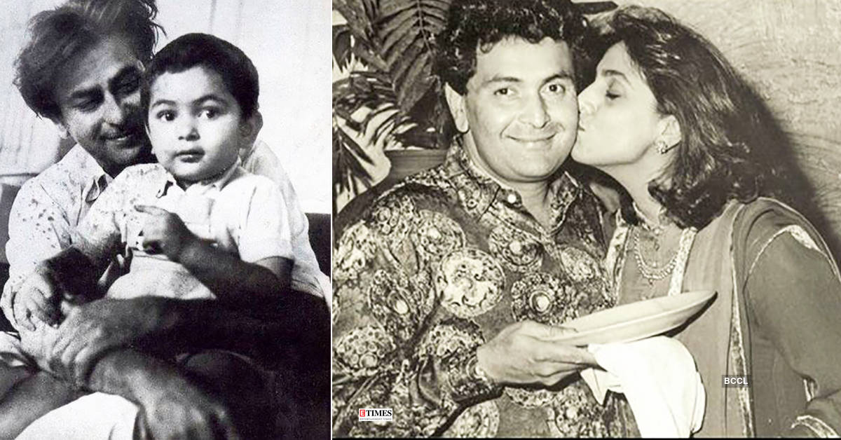 Rare and hidden images of Bollywood star Rishi Kapoor