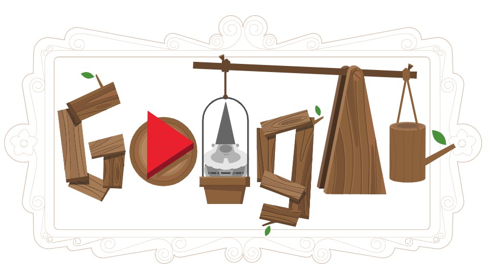 Popular Google Doodle Games: Release Garden Gnomes From a Catapult in Most Current in Stay and Play at Home Series