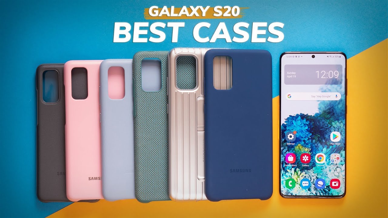 Samsung Galaxy S20, S20 Plus, and S20 Ultra official cases examine