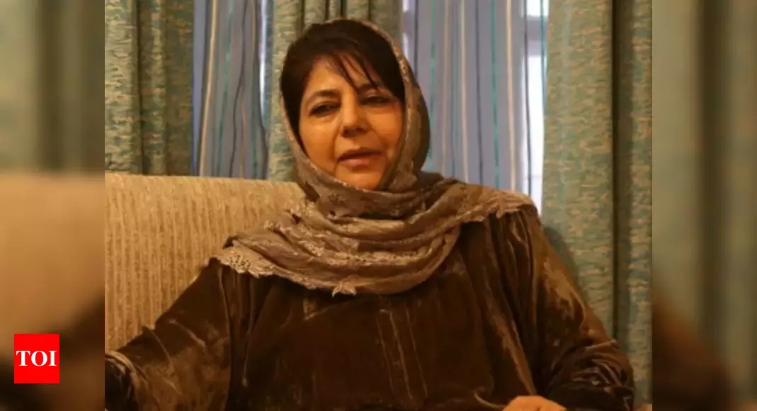 Mehbooba Mufti’s detention under PSA extended by three months