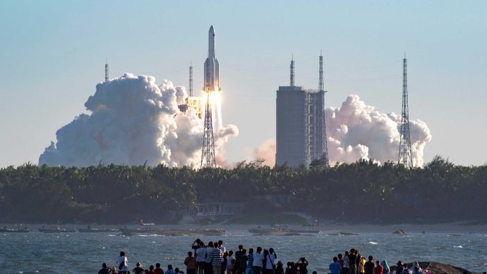 China launches effective brand-new rocket key to building its own orbiting spaceport station