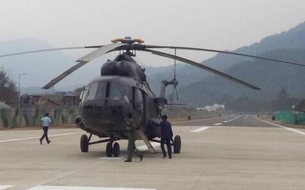 IAF Mi-17 helicopter makes forced landing in Sikkim