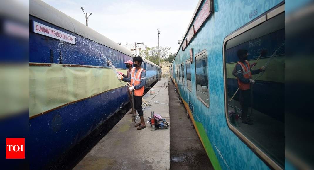 5,200 rail coaches ready as Covid care centres