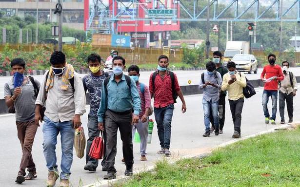 The long march home on the other side of Vindhyas