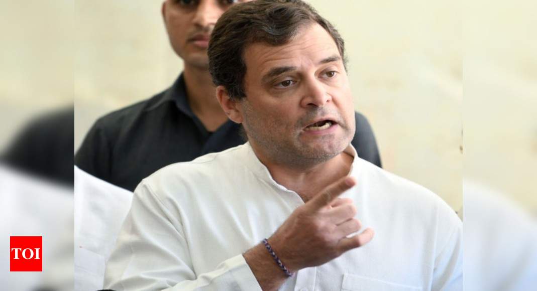 Covid-19: Rahul Gandhi asks PM Modi to degenerate power, take states into confidence