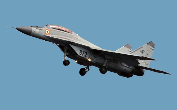 IAF MiG-29 fighter airplane crashes near Jalandhar