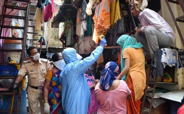 When an infection finds area in India’s largest shanty town