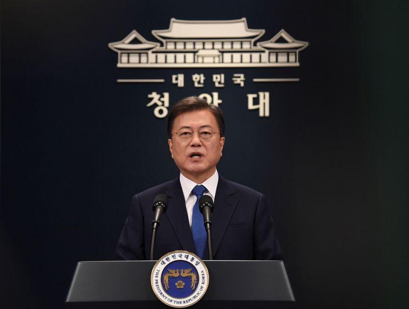 South Korea’s Moon warns of COVID-19 second wave as cases rebound