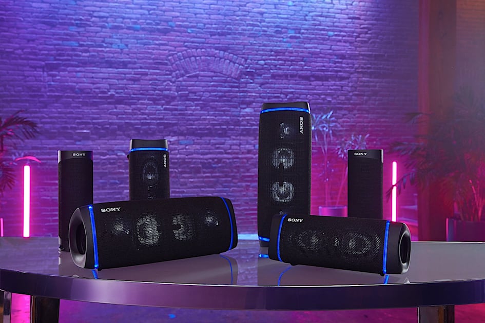 Sony debuts three brand-new Extra Bass speakers for portable dance celebrations