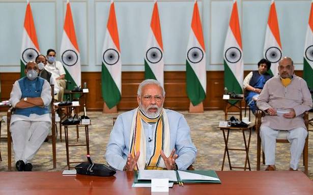 Need to secure backwoods from pandemic, Modi informs CMs