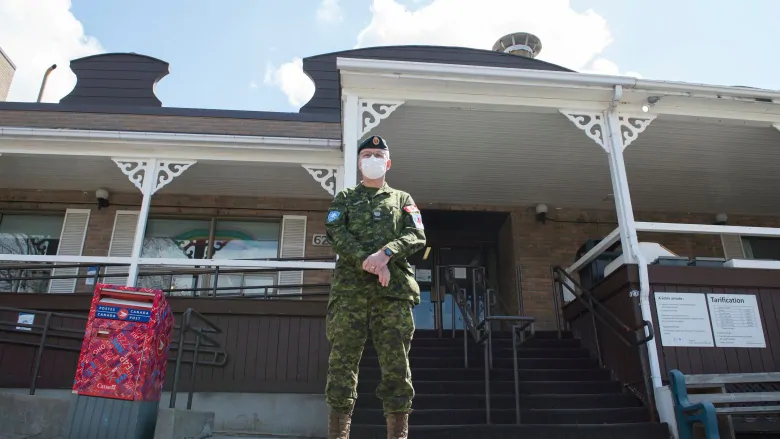 Two Canadian soldiers serving in Quebec nursing homes test positive for COVID-19 | CBC News