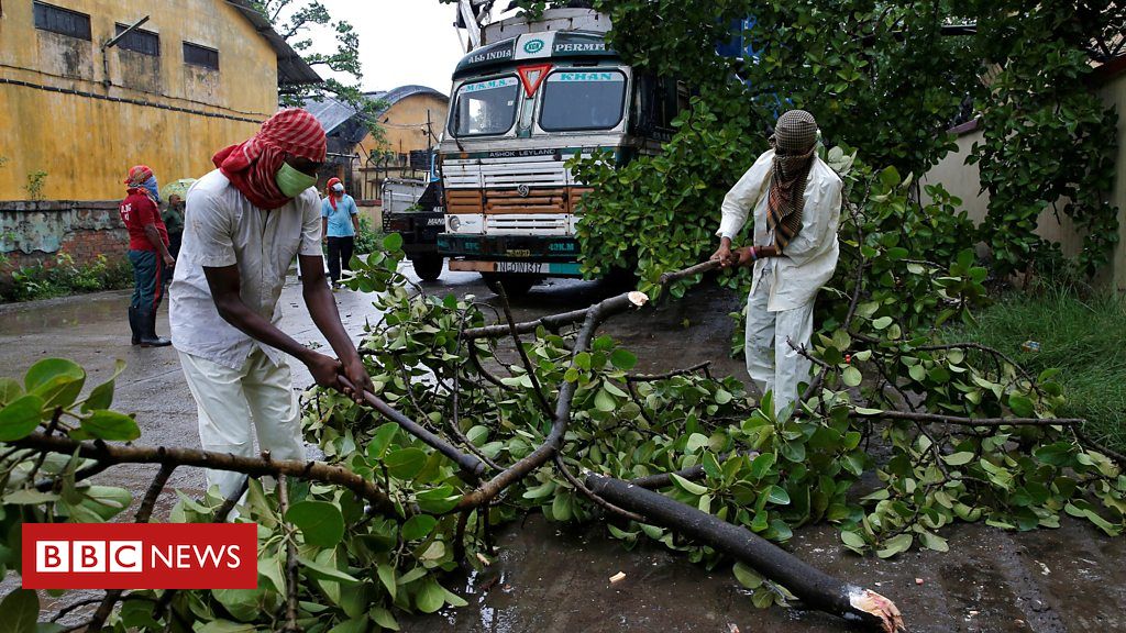 Cyclone Amphan batters India and Bangladesh