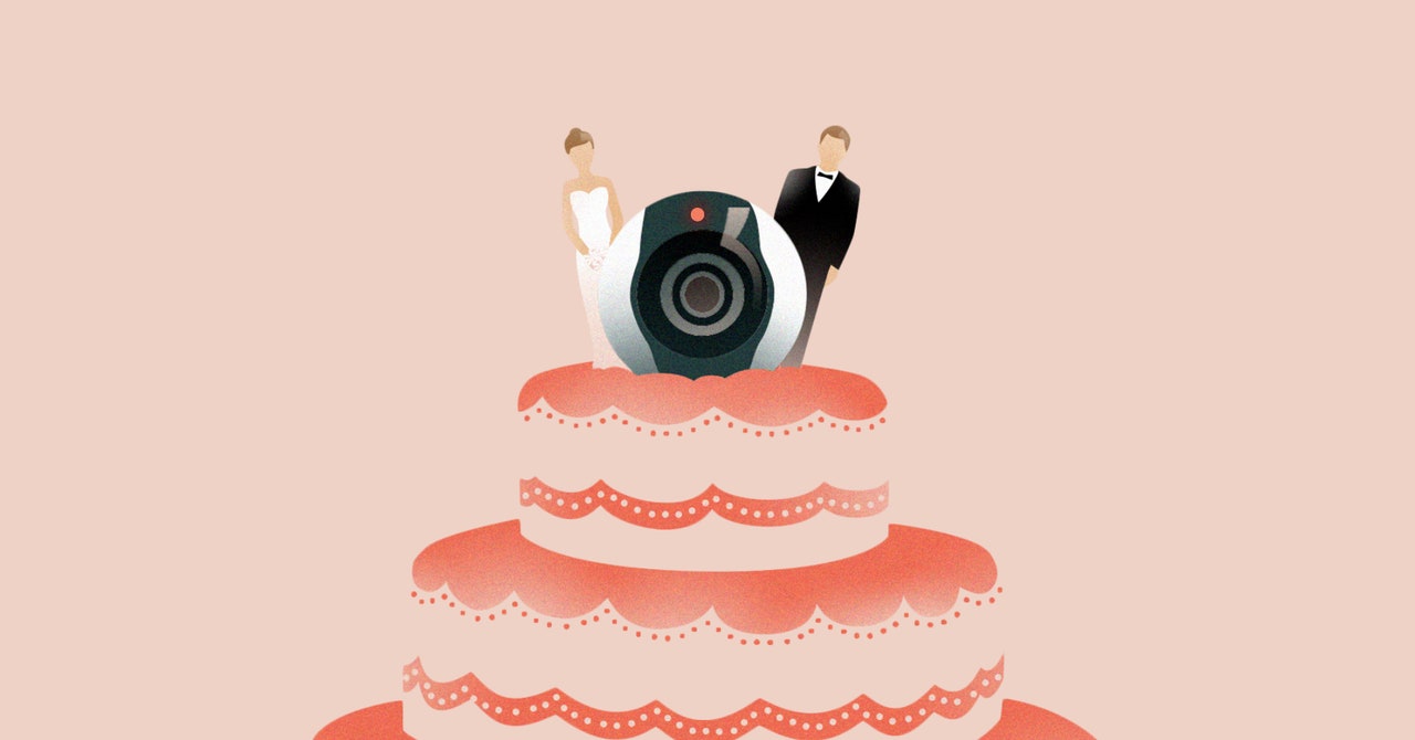 A Virtual DJ, a Drone, and an All-Out Zoom Wedding