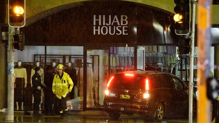 Motorist of SUV that drove into Sydney hijab shop charged with series of offenses