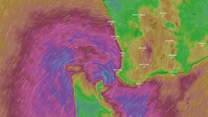 ‘Once-in-a-decade’ storm expected to hit over a thousand kilometres of WA coastline