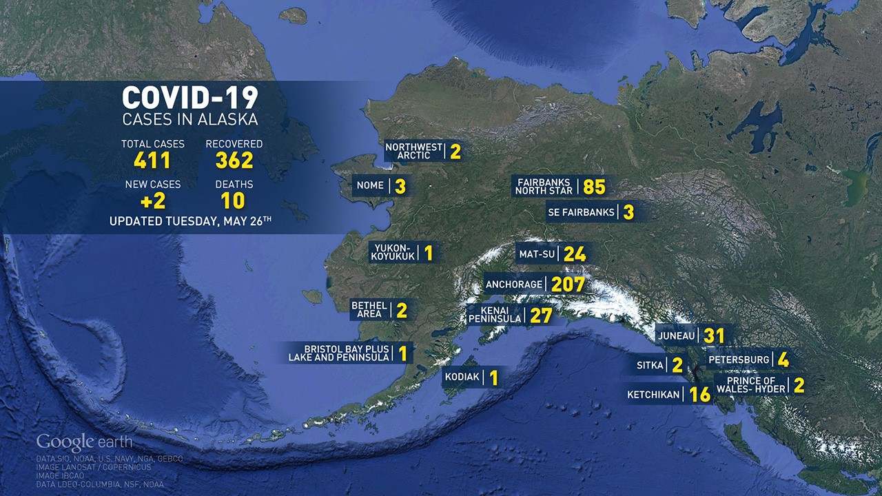 Two new cases of COVID-19 reported in seafood employees along with 2 resident cases