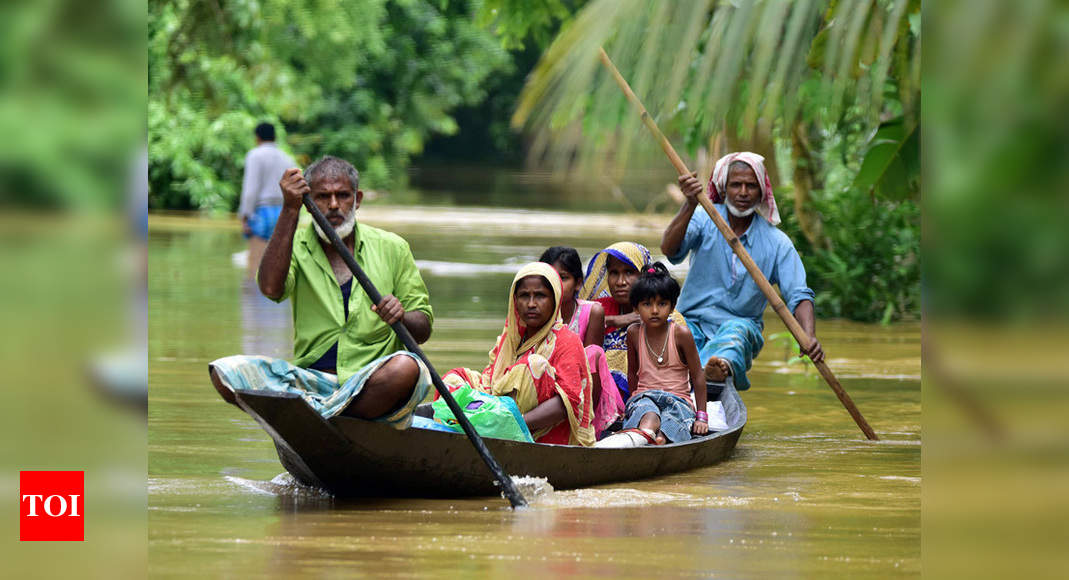 Assam flood situation worsens; 1 dead, nearly 3 lakh affected in 11 districts