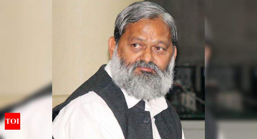 Covid-19: Haryana to ‘completely seal’ borders with Delhi, says Anil Vij