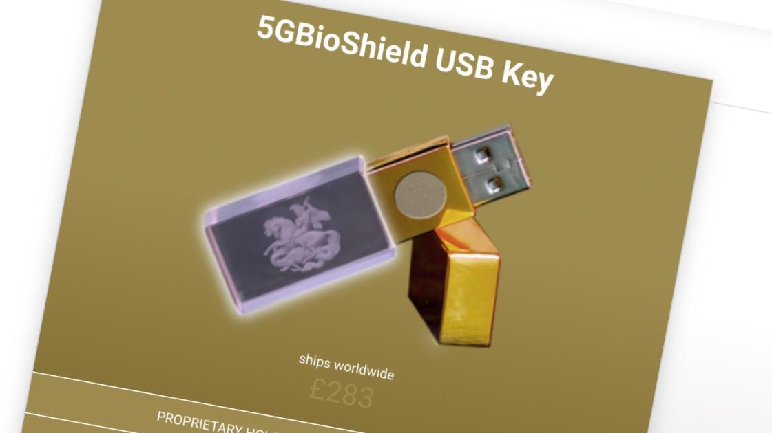 $350 USB Stick That Claims to Block 5G Is Really a $6 Generic Thumb Drive