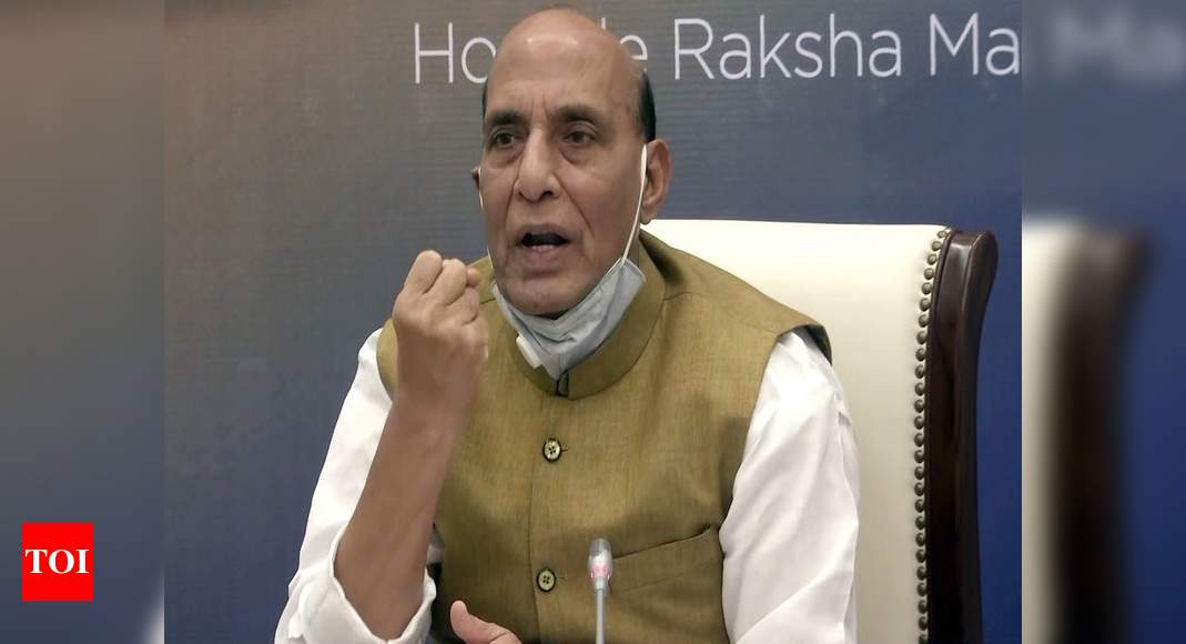 Talks at military, diplomatic levels on to resolve Ladakh standoff: Rajnath