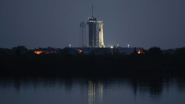 SpaceX launches rocket carrying astronauts bound for the ISS