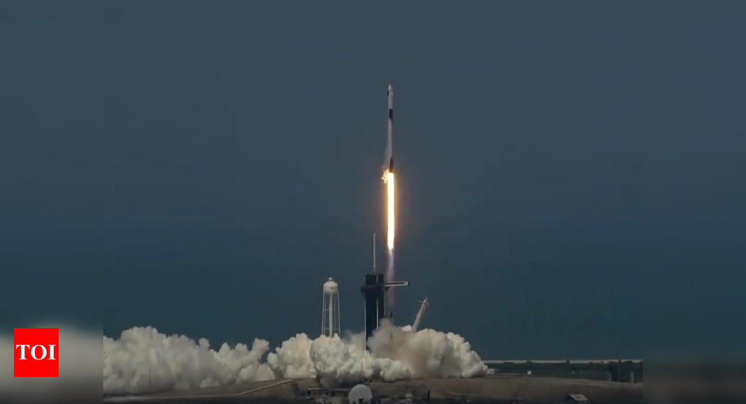 SpaceX rocket lifts off on historic personal crewed flight