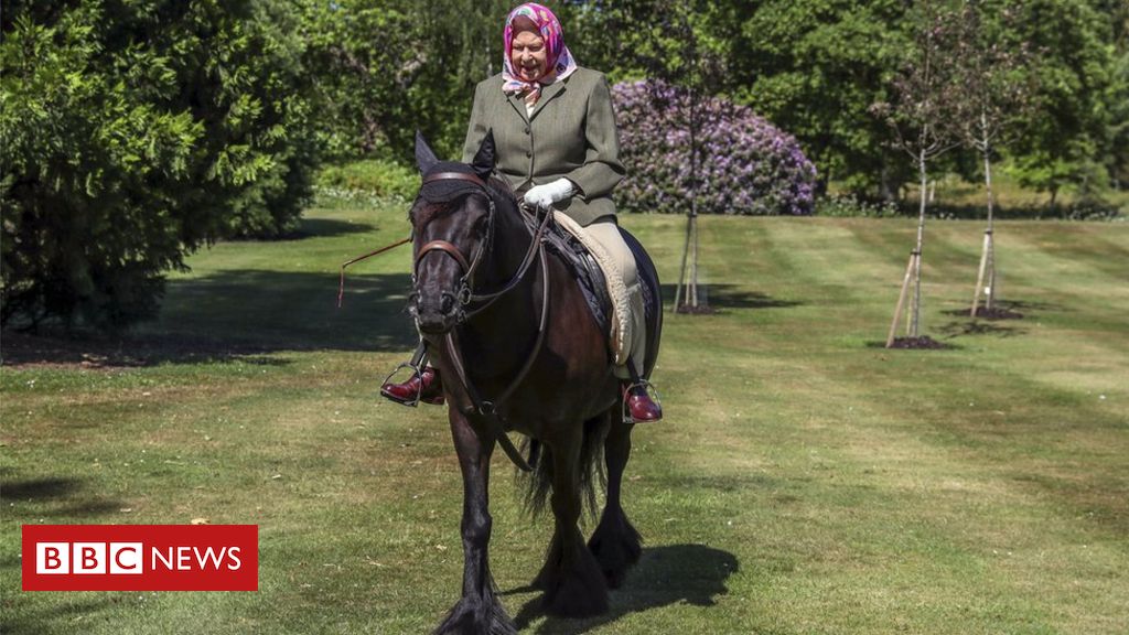 Queen seen in public for first time given that lockdown