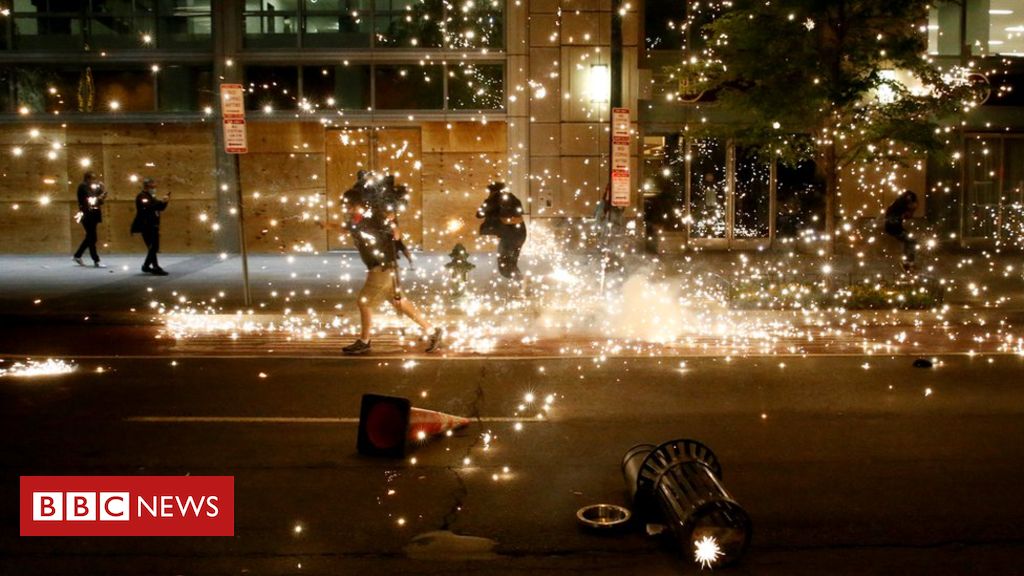 Violence appears across US on sixth day or demonstrations