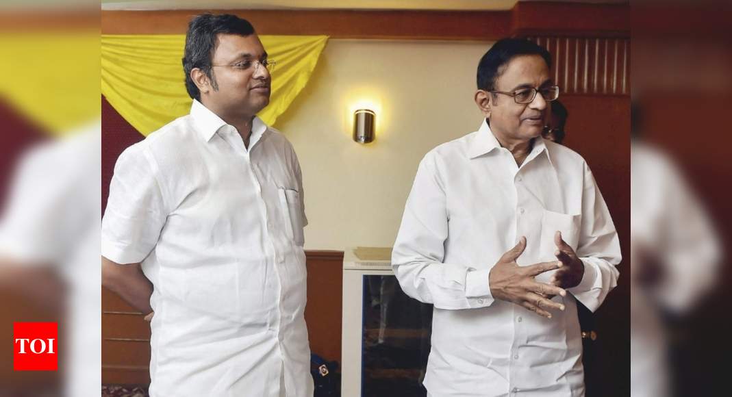 ED files chargesheet against Chidambaram, son in INX case