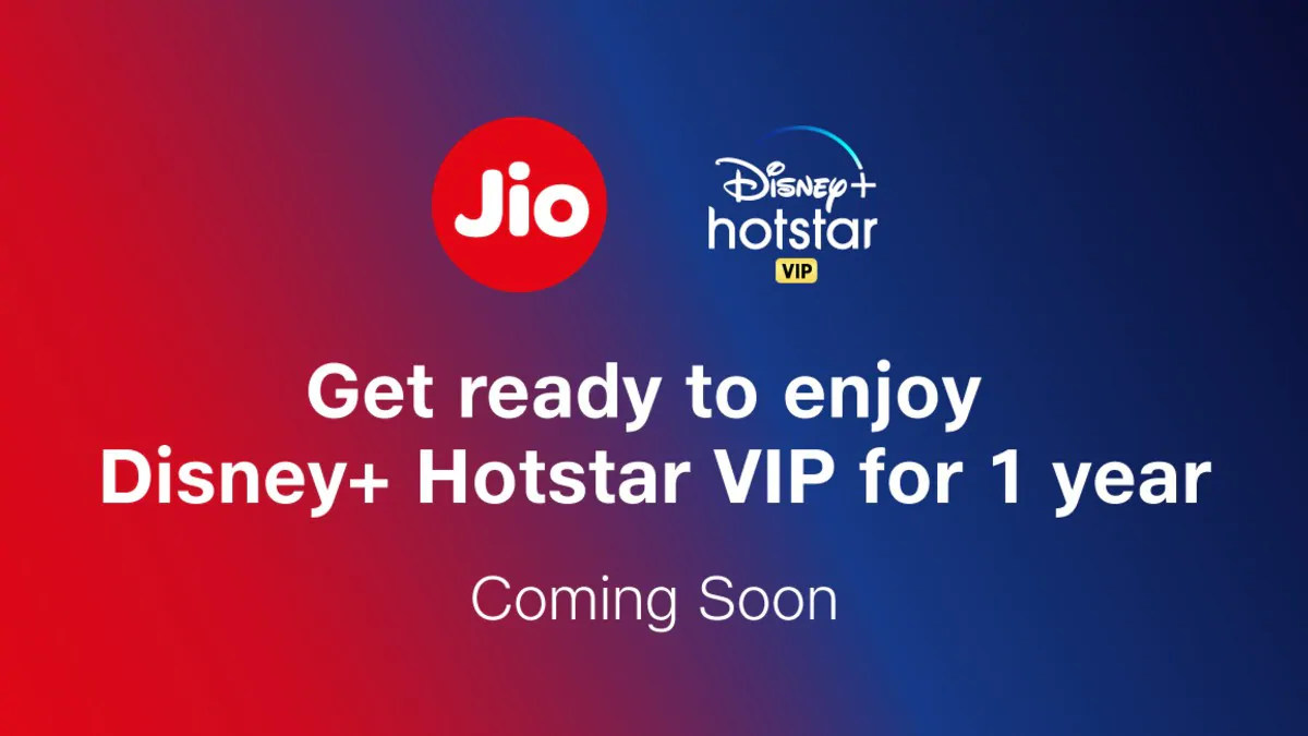 Jio to Offer 1 Year of Free Disney  Hotstar VIP Subscription for Its Customers