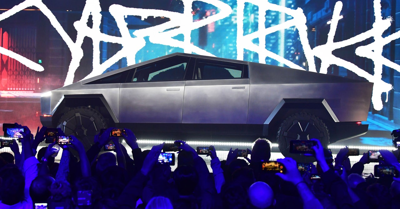 Tesla’s Cybertruck Might Be Ripped, Mean, and Super Green