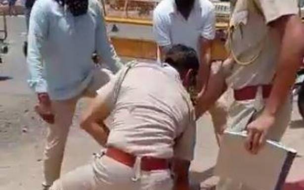 Video of Jodhpur cop kneeling on guy’s neck goes viral