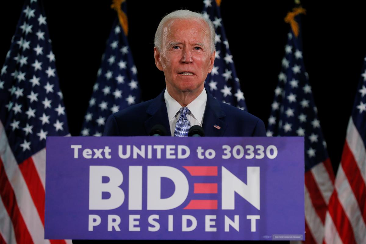 Biden wins enough delegates to clinch U.S. Democratic nomination