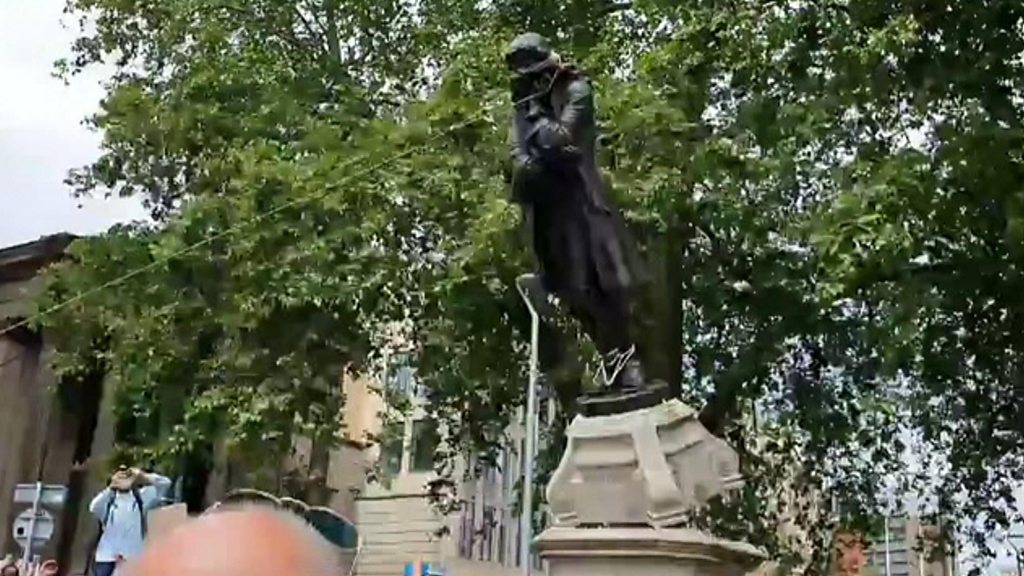 Taken down slave trader statue ‘was an affront’