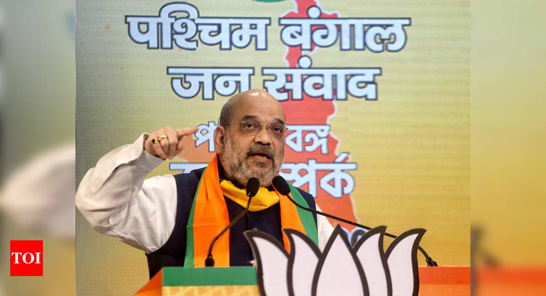 Amit Shah accuses Mamata of insulting migrants; TMC hits back, says ‘BJP hungry for votes’