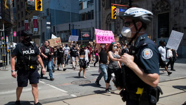 Calls to defund the police gain traction with some Canadian policymakers. But what does it mean? | CBC News