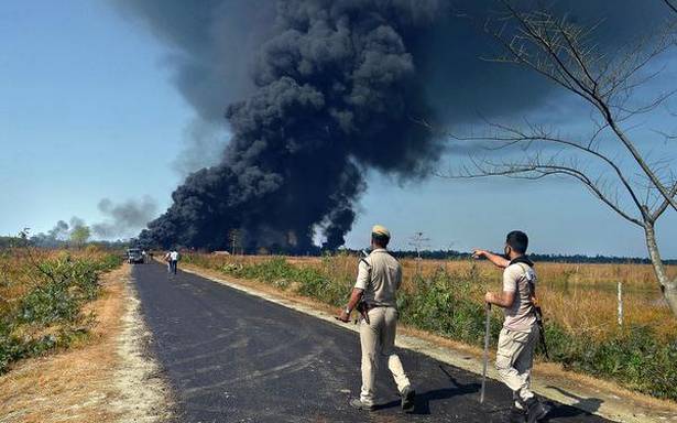 Assam: 2 firefighters eliminated in OIL well fire