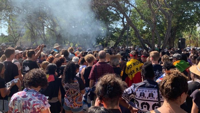 Protesters declare ‘enough is enough’ as Black Lives Matter rallies begin across Australia