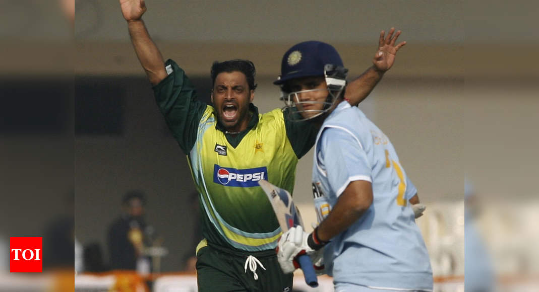 Sourav Ganguly was the bravest batsman I ever bowled to, says Shoaib Akhtar