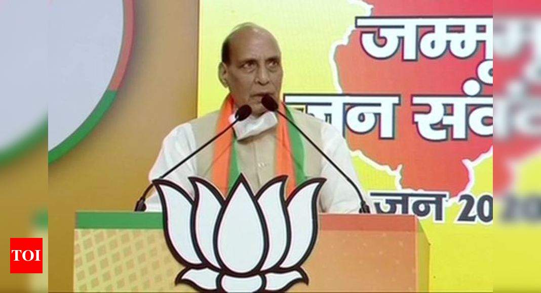 People of PoK will demand to be part of India: Rajnath Singh