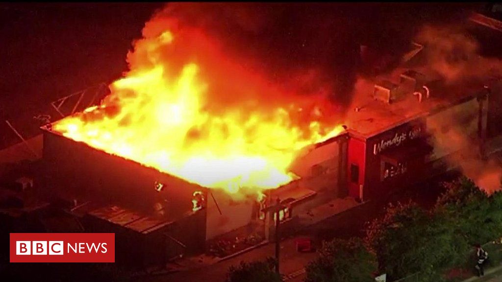 Atlanta restaurant set on fire over fatal shooting