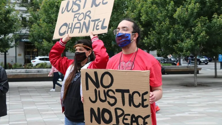 Chantel Moore mourned in Vancouver as demonstrators call for justice | CBC News