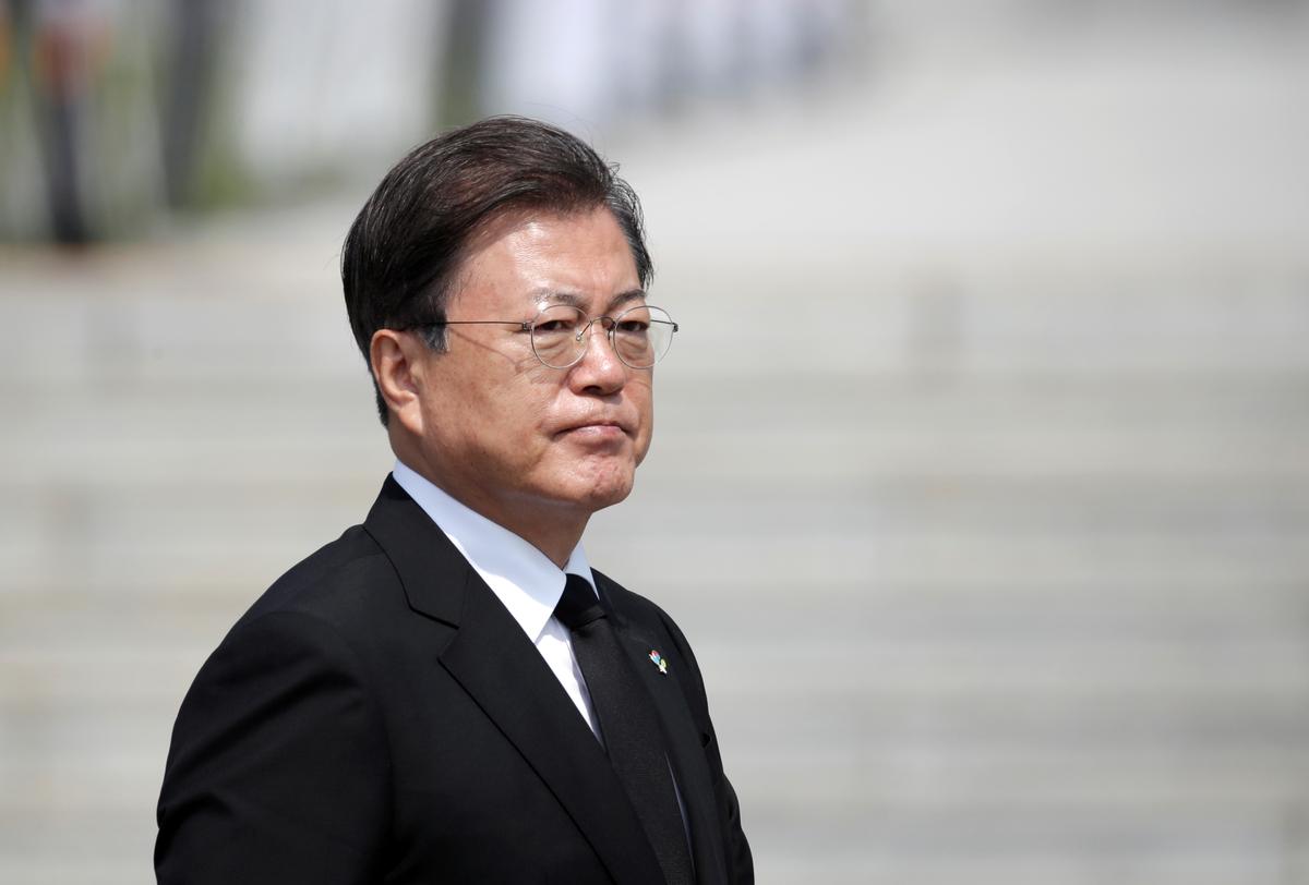 South Korea’s Moon prompts North to keep peace deals, go back to talks