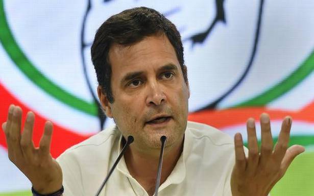 Rahul Gandhi targets govt. over lockdown stages