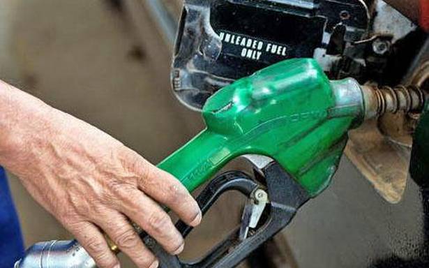 In 9 successive walkings, fuel and diesel costs up by 5/litre and 4.87/ litre