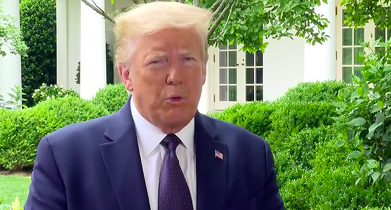 Trump incorrectly declares COVID-19 is ‘passing away out’ in Oklahoma– as cases ‘soar far above anything the state has seen so far’