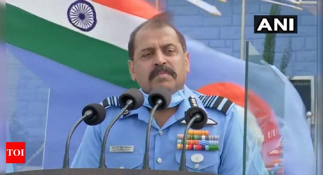 Determined to deliver, geared up for any contingency: IAF chief