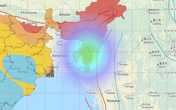 Moderate intensity earthquake strikes Manipur